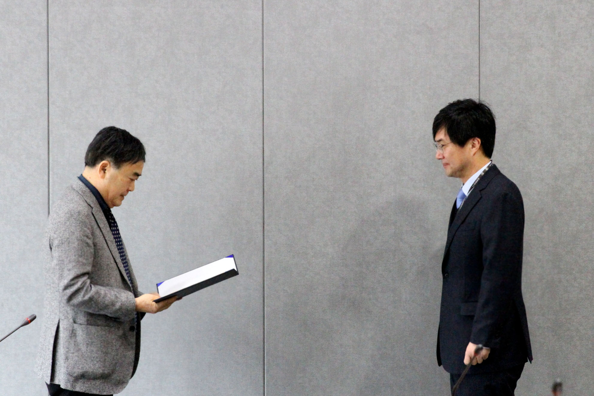 김종재 한국뇌은행장 임용식